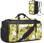 4-Way Gym Bags for Men Gym Duffle Bag Sports Duffle Bag Backpack with Shoe Compartment & Wet Pocket