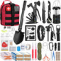 170 PCS Survival Kits, Survival First Aid Kit, Trauma Kit with Essential Survival Gear Emergency Medical Supplies for Hiking Camping Backpacking Outdoor Adventure, Gifts for Christmas Him Dad