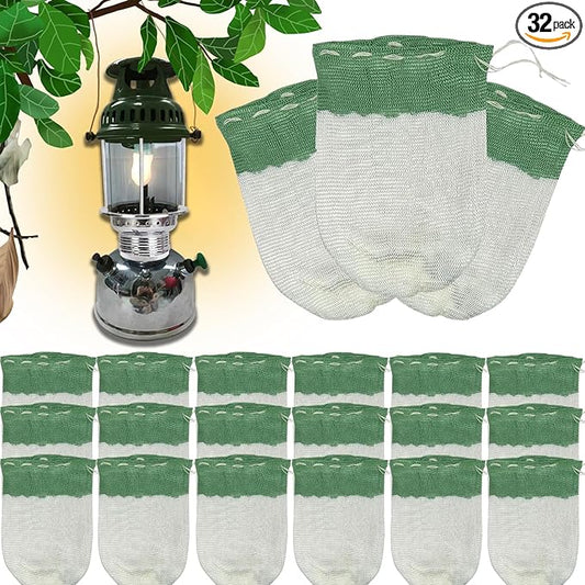 32 Pcs Propane Lantern Mantles, U Shape Mantles for Propane Lantern Gas Lamp Mantles Gas Lantern Mantles Gas Lantern Covers Mantles for Outdoor Camping Lantern