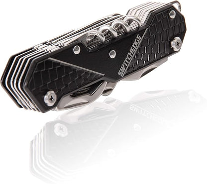 14 Tools in One Black Pocket Knife