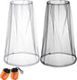2 Pack Mosquito Head Net Face Mesh Net Mesh Head Protecting Net for Outdoor Hiking Camping Climbing Walking Mosquito Fly Bugs