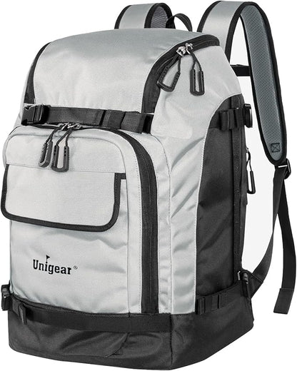 Unigear Ski Boot Bag Backpack for Helmet 50L/70L, Goggles, Gloves, Skis, Snowboard & Accessories