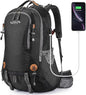 G4Free 50L Hiking Backpack Waterproof Daypack Outdoor Camping Climbing Backpack with Rain Cover for Men Women