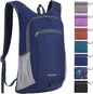 15L Hiking Backpack Small Travel Backpack Lightweight Packable Backpacks Casual Daypack for Women and Men, Blue
