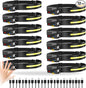 12Pack Headlamp Rechargeable, 1000 Lumen Headlamps for Adults, 230 Angles Wide Beam Headlamp & Spotlight, Motion Sensor, 6 Modes, Lightweight Head Lamps for Camping Running Cycling
