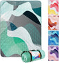 Whale Flotilla Extra Large Waterproof Picnic Blankets 60"x80", Foldable Lightweight Outdoor Blanket for Camping, Hiking, Traveling, Soft Portable Easy to Clean Picnic Mat for Beach Grass Park, Green