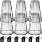 6 Pack Mosquito Head Net Bug Head Net Insects Mesh Head Net for Outdoor Face Neck Head Protecting