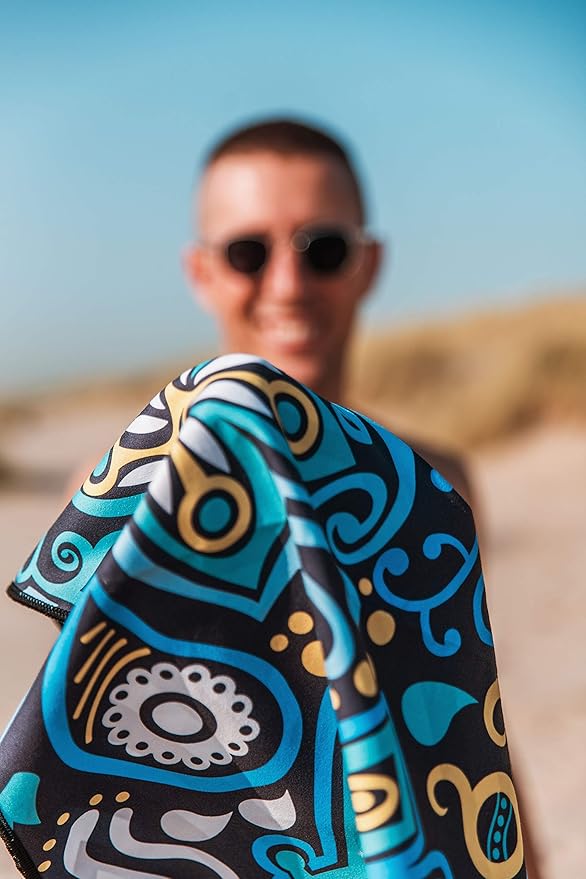 4Monster Camping Towels 3 Size at 1 Pack,Quick Dry Microfiber Towel,Beach Travel Towel Ultra Compact,Soft Gym Towel for Hiking Yoga Travel Sports Backpacking Trip and Pool