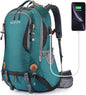G4Free 50L Hiking Backpack Waterproof Daypack Outdoor Camping Climbing Backpack with Rain Cover for Men Women