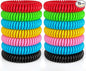 15 Pack Mosquito Repellent Bracelets, DEET-Free Mosquito Bands for Adults and Kids, Individually Wrapped Repellent Wristbands for Outdoor Camping Fishing Traveling
