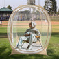 EighteenTek Pod All Weather Sports Tent with Sealed Floor - Instant Tent Shelter - Outdoor Bubble Tent - Rain Tent Camping Sun Shelter Pop Up Clear, Patent Pending for Sports Events Fishing Cheering