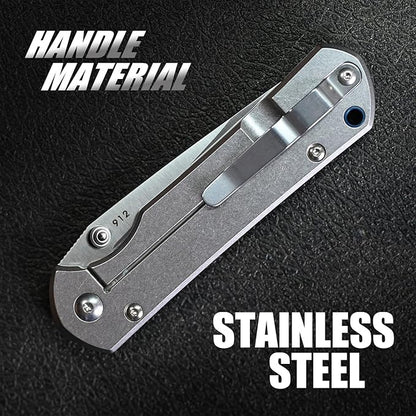 LAND Outdoor Hunting Survival Camping EDC Tool Pocket Folding Knife (912)