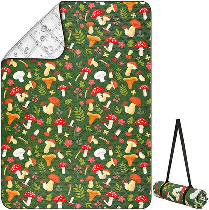 ICOSY Picnic Blankets Beach Blanket, Waterproof Outdoor Blanket Sandproof Picnic Camping Mat Camping Essentials 78" x 59"