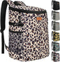 Camping Cooler Backpack 30 Cans, Soft Backpack Coolers Insulated Leak Proof Travel Cooler Bag Waterproof Lunch Picnic Beach Work Trip Thermal Bag Drink Beverage Beer Bag Cooler