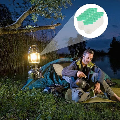 20 Pcs Propane Lanterns Mantles Gas Lamp Mantles Gas Lantern Mantles Propane Lantern Covers Mantles U-Shape Gas Lamp Mantles for Outdoor Camping Lantern