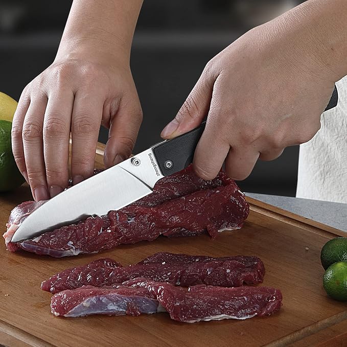 4.5" Folding Utility Knife 440A Stainless Steel Blade G10 Handle Pocket Foldable Fruit knife peeling knife for Outdoor Camping Activities