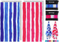 2 Pack Microfiber Oversized Beach Towel Lightweight Thin Sandproof Compact Quick Dry Clearance Towels Extra Large Sand Free Pool Travel Beach Essentials Accessories Women Men Adult Gift Pink Stripe