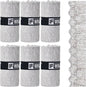 6 Pack Microfiber Gym Towels for Working Out，(Lace Edge) Fast Drying Workout Accessories Sweat Towels for Gym Gear,Gym Towels for Men & Women,Sports Exercise Fitness Gear Tennis Towels for Body