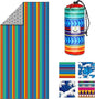 4Monster Microfiber Beach Towel Quick Dry,Super Absorbent Lightweight Travel Towel for Swimmers, Sand Free Camping Towel, Beach Towels for Pool, Swim, Water Sports,Yoga,Gym,Backpacking
