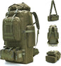 100L Camping Hiking Backpack Molle Rucksack Military Camping Backpacking Daypack