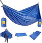 Wise Owl Outfitters Hammock for Camping Hammocks Gear for The Outdoors Backpacking Survival or Travel - Portable Lightweight Parachute Nylon - Up to 500lbs