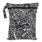 Bumkins Waterproof Wet Dry Bag for Baby, Travel, Swim Suit, Cloth Diapers, Pump Parts, Pool, Beach, Gym Clothes, Toiletry, Hook to Stroller, Daycare, Zipper Reusable Wetdry Packing Pouch, Be Kind